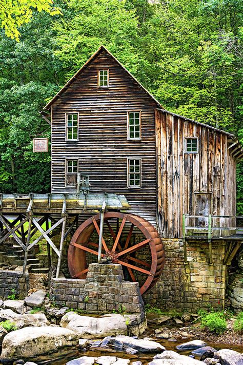 Glade Creek Grist Mill 6 Photograph By Steve Harrington