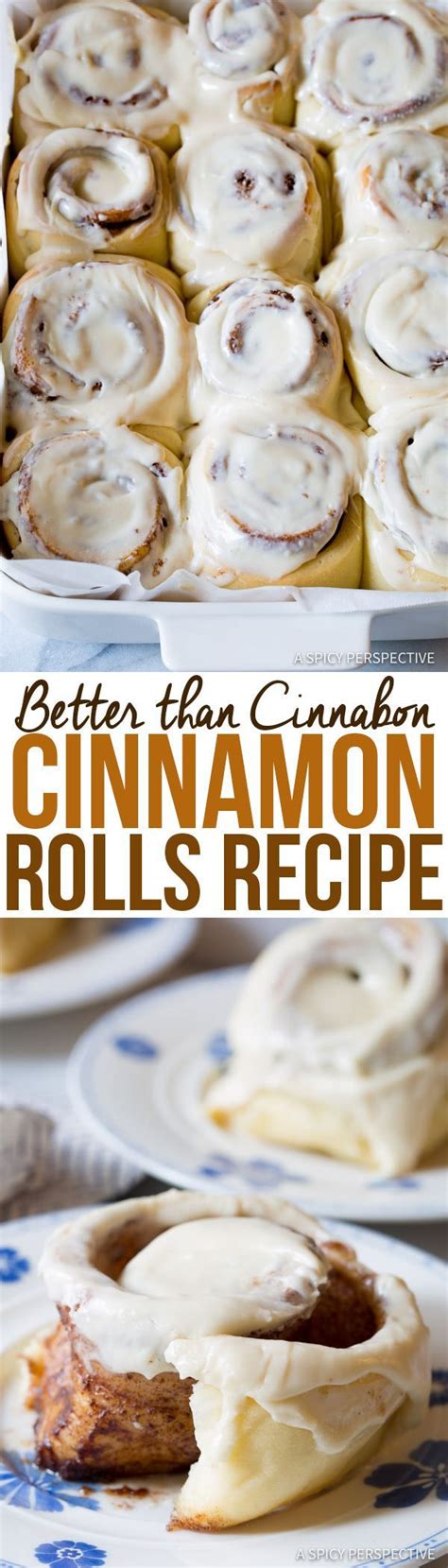 Amazing Better Than Cinnabon Cinnamon Rolls Recipe