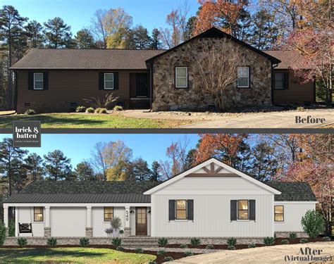Pin by brick&batten on Before and After Photos | Exterior ...