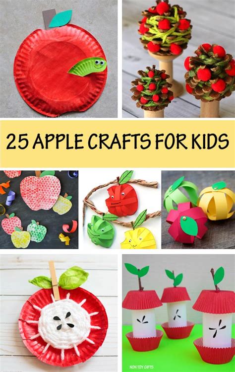25 Apple Crafts For Preschoolers And Older Kids