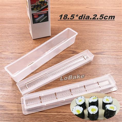 Brand New Inside 1925cm Plastic Separable Roll Sushi Maker Mold Set