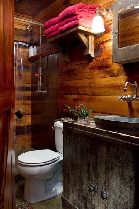20 Ideas Para Decorar Un Baño Funcional Vida Lúcida Rustic Cabin