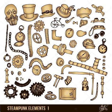 Steampunk Design Elements Steampunk Elements The Art Of Images