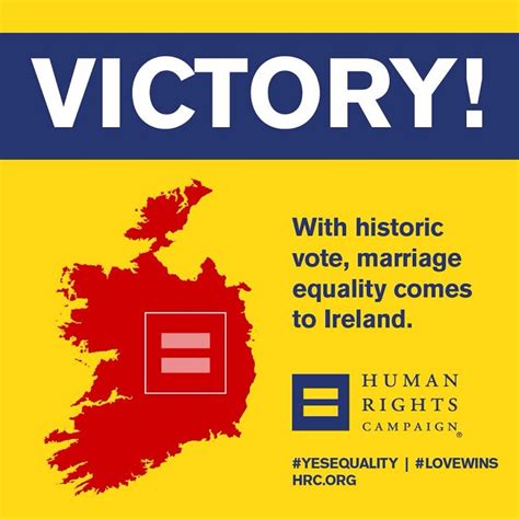Ireland Introduces Same Sex Marriage By Popular Vote