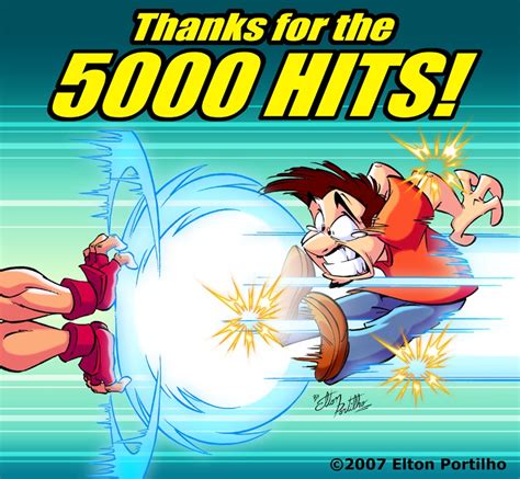 Thanks For The 5000 Hits By Eltonpot On Deviantart