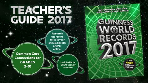 Teachers Guide 2017 How Guinness World Records Can Make Lessons Fun Guinness World Records
