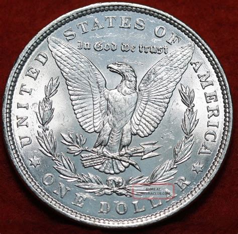 Uncirculated 1886 Silver Morgan Dollar Sh