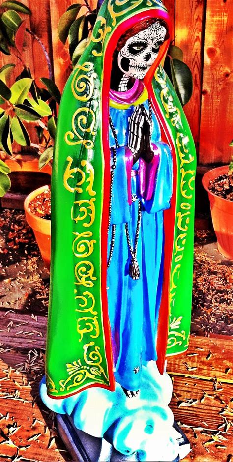 Mexican Virgin Mary Skull