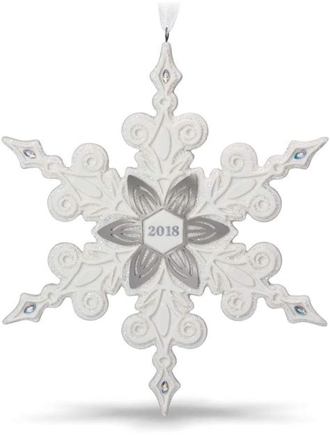 Hallmark Snowflake 2018 Keepsake Christmas Ornament Diy Felt