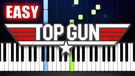 Top Gun Anthem Easy Piano Tutorial Youtube