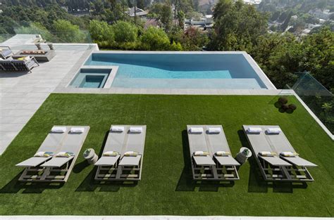 Los Tilos Hollywood Hills Modern Luxury Home Hillside Infinity Pool