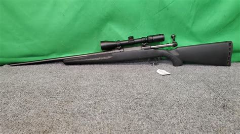 Savage Axis 243 Win 24 Bolt Action Rifle W 3 9x40 Scope Very Good