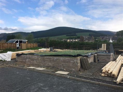 The majority of new developments require you to have zoning and building permits, so before we go into the process for your log cabin, let's take a look at what exactly they are. Walkerburn Bowling Club Log Cabin