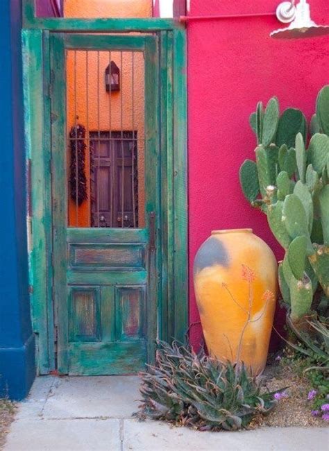 Pin De Algabyr En Puertas Decoraciones Mexicanas Fachada De Casas