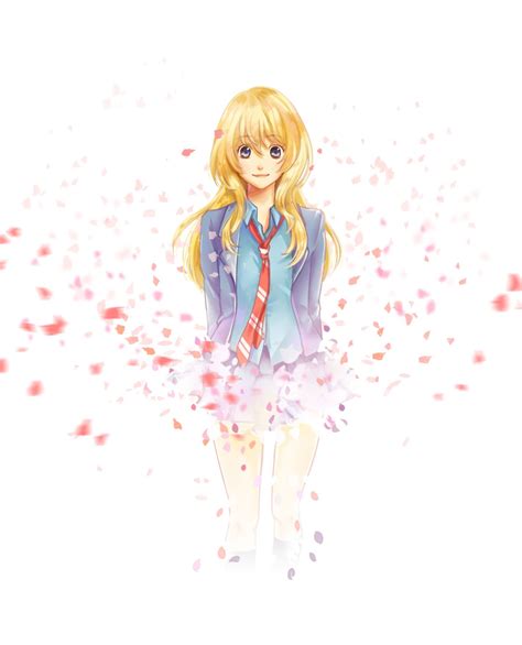 Anime Girl Blonde Hair Blue Eyes Blush Long Hair Sakura
