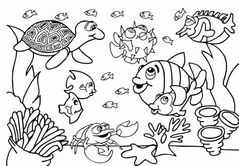 Desenhos Do Fundo Do Mar Para Imprimir