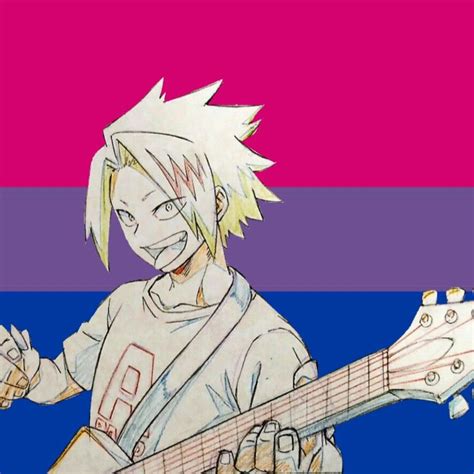 Created By Denkithepikachu Kaminari Denki Bisexual Pride Profile