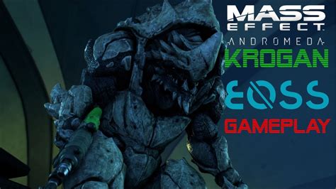 Mass Effect Andromeda 🎮 Krogan Kett Boss Fight Gameplay Youtube