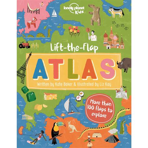 Lift The Flap Atlas Lonely Planet Kids Big W