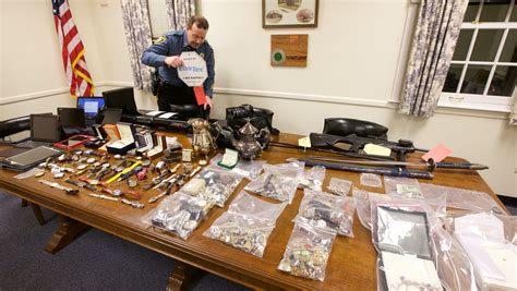 Police Find 1m In Stolen Goods Arrest Accused Burglar