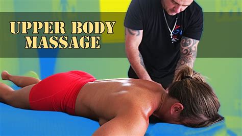 Intense Massage And Cupping Video With A Female Bodybuilder Youtube