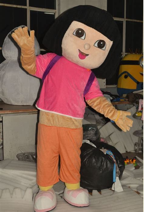 Dora Explorer Mascot Costume For Adultsdora Cosplay Costumesdora