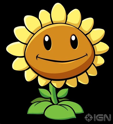 Image Pvziat Sunflower Plants Vs Zombies Wiki The Free Plants