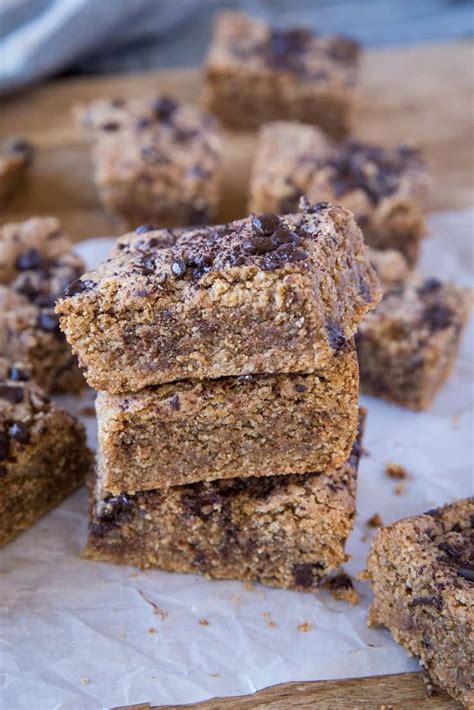 Chocolate Chip Paleo Blondies The Roasted Root
