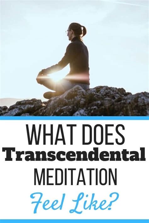 What Does Transcendental Meditation Feel Like My Experiences Self
