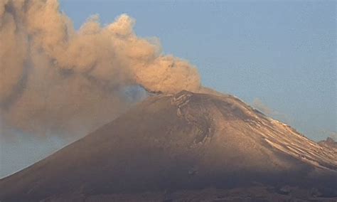 Popocatépetl Registra Cinco Explosiones Durante Fin De Semana Quiero Tv