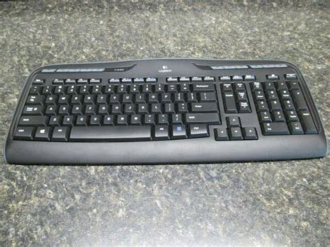 Logitech K330 Black Wireless Computer Keyboard Y R0009 For Sale Online