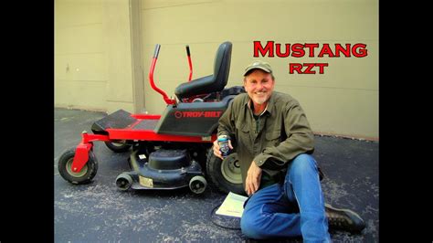 Mustang Rzt Troy Bilt Lawn Mower Replacing Drive Belt Scott Lanson