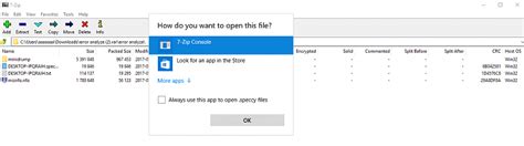 How To Use 7zip To Open Rar Files Solved Windows 10 Forums