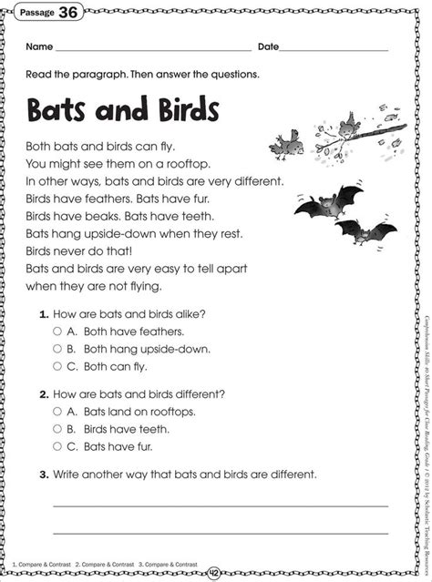 12 2Nd Grade Reading Worksheet Packets - Reading - Chart… | Free