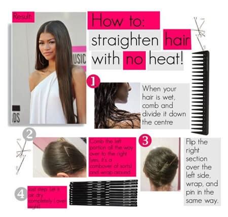 Top 48 Image How To Straighten Hair Without Heat Thptnganamst Edu Vn