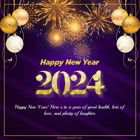 Fireworks Happy New Year 2024 Wishes Greeting Cards Images And Photos