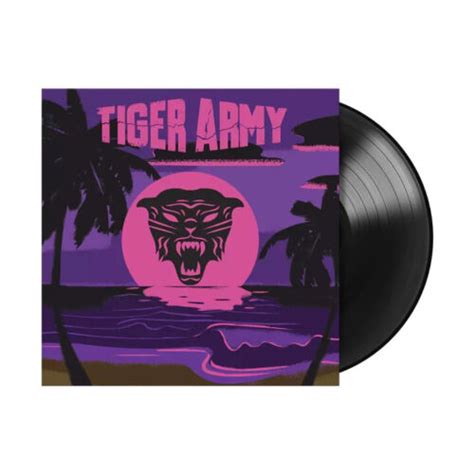 Tiger Army Dark Paradise Exclusive Limited Edition Black 7 Inch Colored