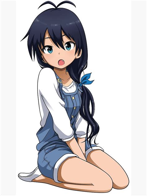 Cute Anime Girl Poster For Sale By Vugatti Redbubble