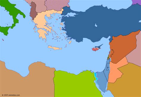 Lebanese Civil War Historical Atlas Of Eastern Mediterranean 15