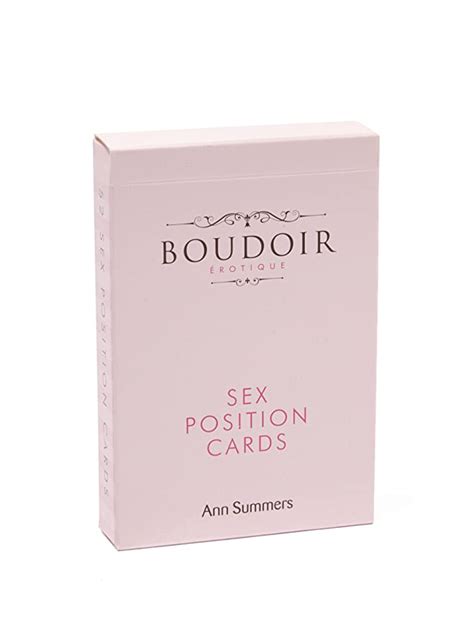 Ann Summers Boudoir Sex Positions Cards Uk Health And Personal Care