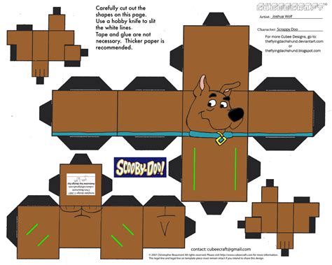 Cubeecraft De Scooby Doo Manualidades A Raudales