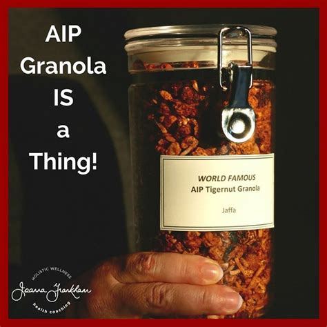A Person Holding A Jar With Granola In It And The Caption World Famous