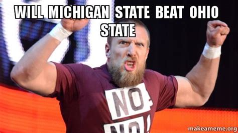 Michigan Football Michigan Vs Michigan State Rivalry Meme