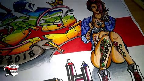 Maybe you would like to learn more about one of these? Sexy Girl Graffiti Sketch (Speed Art) II جرافيتى أسكتش ...