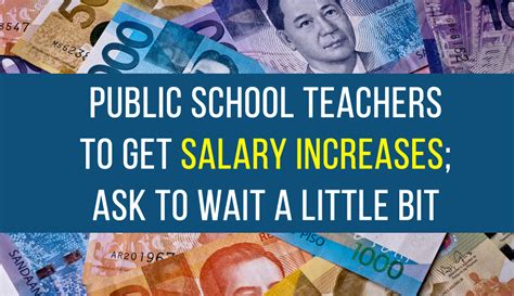 Public School Teachers To Get Salary Increases Ask To Wait A Little Bit