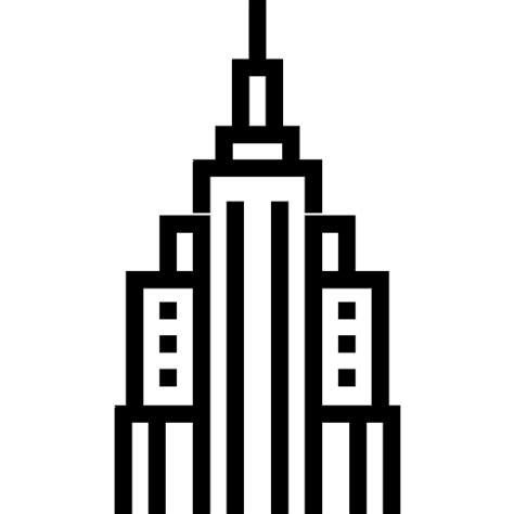 Empire State Building New York Vector Svg Icon Svg Repo