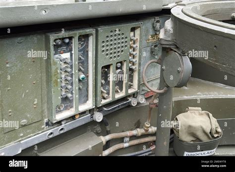 M18 Hellcat Turret Instrument Panel Stock Photo Alamy