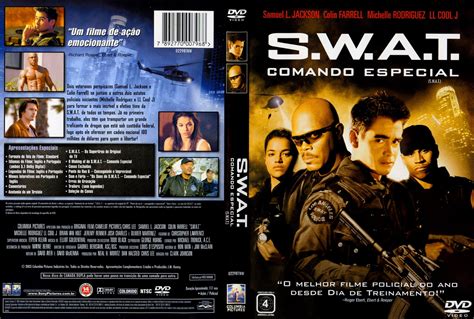 Tudo Capas 04 Swat Comando Especial Capa Filme Dvd