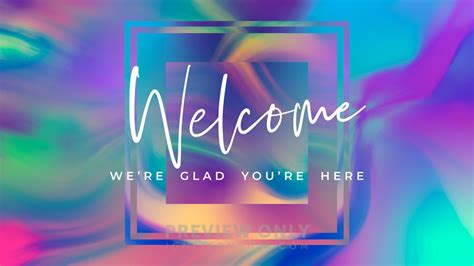 Easter Glow Welcome Title Graphics Life Scribe Media