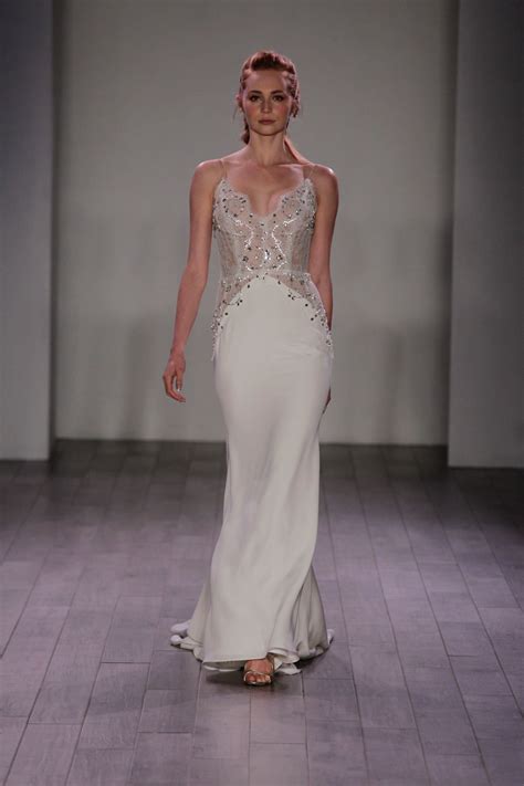 Sheer Bodice Gown By Jim Hjelm 2016